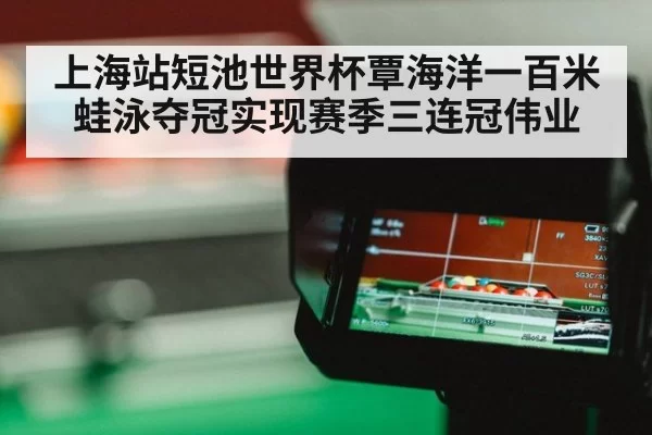 上海站短池世界杯覃海洋一百米蛙泳夺冠实现赛季三连冠伟业