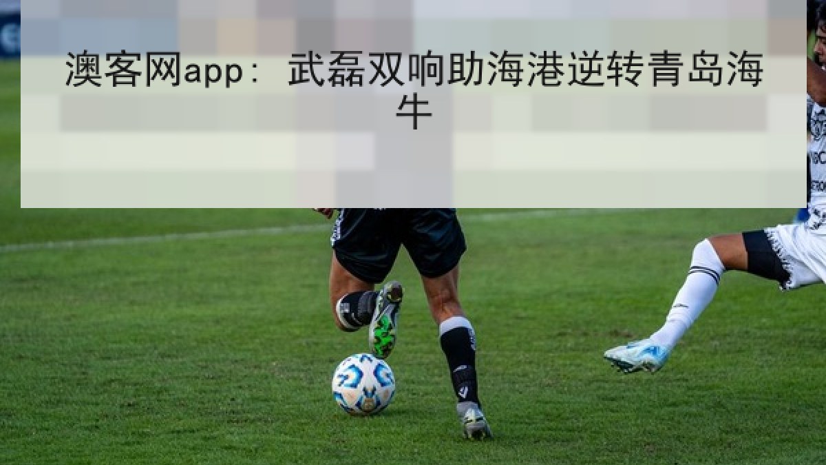 澳客网app: 武磊双响助海港逆转青岛海牛